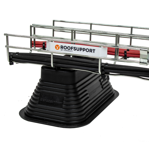 RoofSupport wire tray system